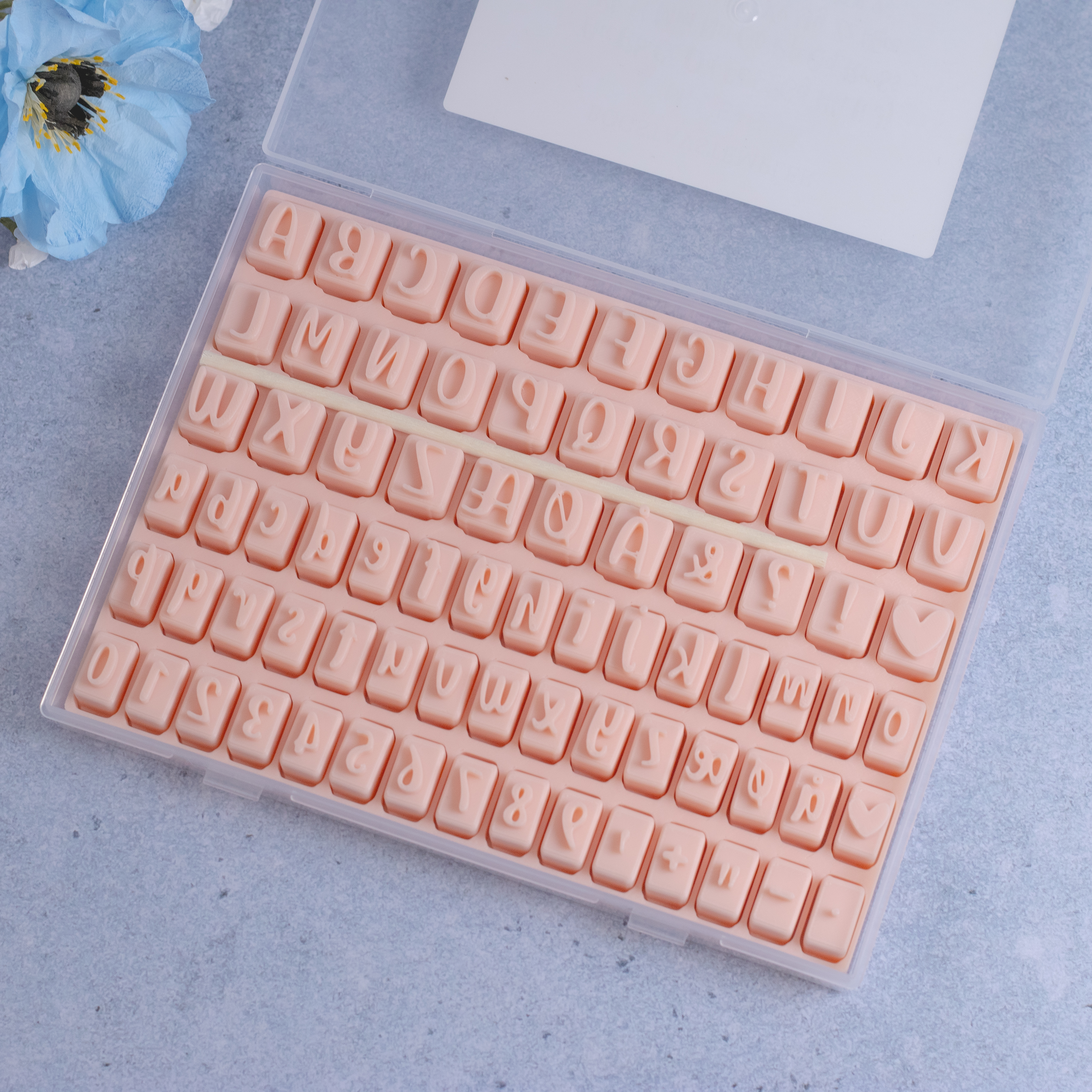 Komplette sæt - store og små bogstaver