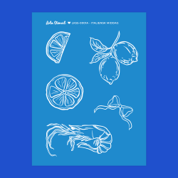 Silkscreen Stencil | Italiensk Middag