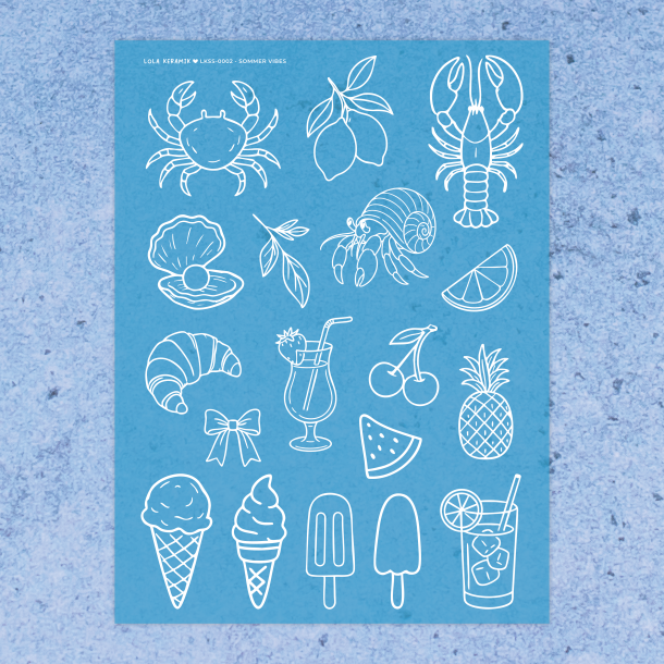 Sommer Vibes | Stencil 0002