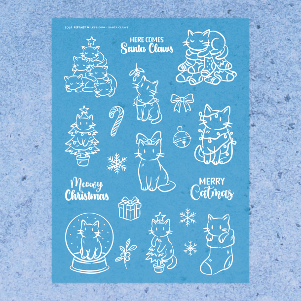 Santa Claws | Stencil 0004