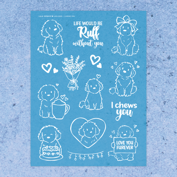 I Chews You | Stencil 0005