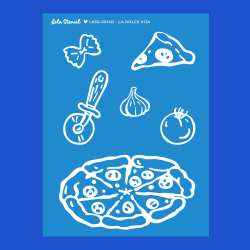 Silkscreen Stencil | La Dolce Vita