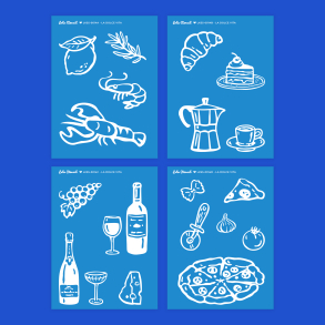 Silkscreen Stencil | La Dolce Vita