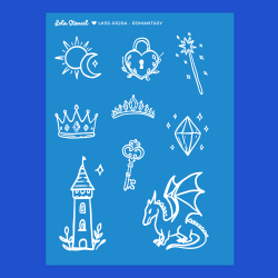 Silkscreen Stencil | Romantasy