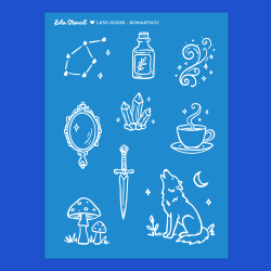Silkscreen Stencil | Romantasy