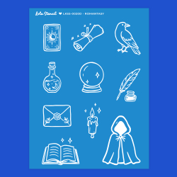 Silkscreen Stencil | Romantasy
