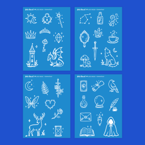Silkscreen Stencil | Romantasy