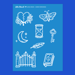 Silkscreen Stencil | Dark Romance