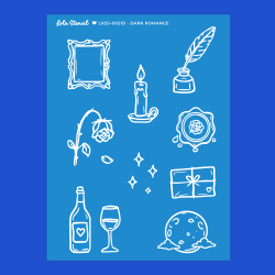 Silkscreen Stencil | Dark Romance