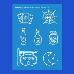 Silkscreen Stencil | Witchy Apothecary