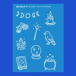 Silkscreen Stencil | Witchy Apothecary