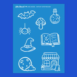 Silkscreen Stencil | Witchy Apothecary