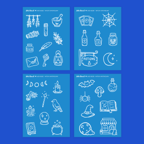 Silkscreen Stencil | Witchy Apothecary