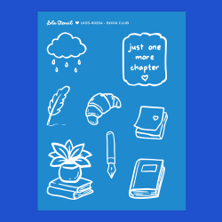 Silkscreen Stencil | Book Club