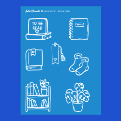 Silkscreen Stencil | Book Club