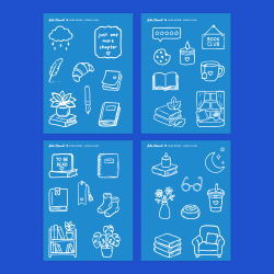 Silkscreen Stencil | Book Club