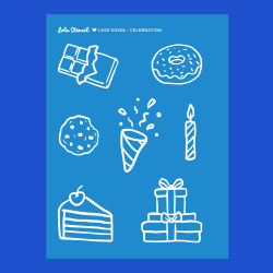 Silkscreen Stencil | Celebration