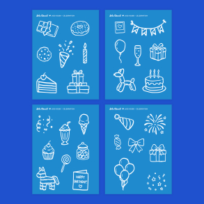 Silkscreen Stencil | Celebration