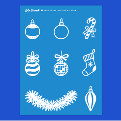 Silkscreen Stencil | Nu det jul igen