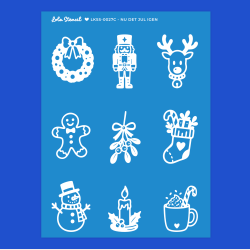 Silkscreen Stencil | Nu det jul igen