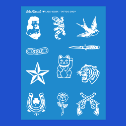 Silkscreen Stencil | Tattoo Shop