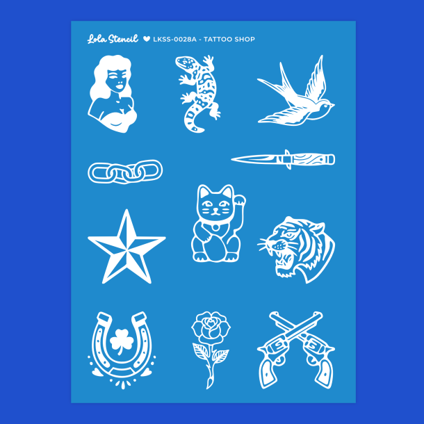 Silkscreen Stencil | Tattoo Shop