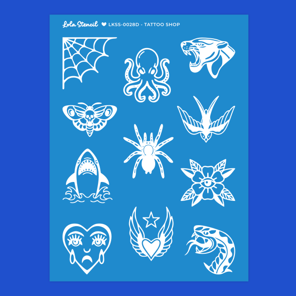 Silkscreen Stencil | Tattoo Shop