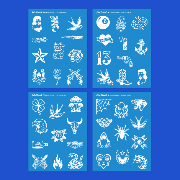 Silkscreen Stencil | Tattoo Shop