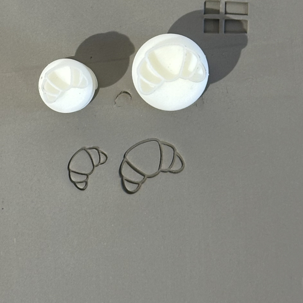 Croissant stempel