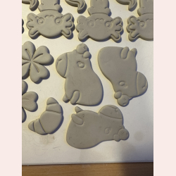 Kapivar udstikker med prgning 80mm - Nr. 2