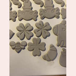 Croissant udstikker med prgning