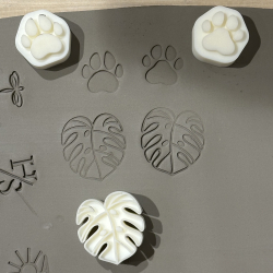 Monstera stempel 30mm