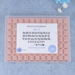 Bogstavstempler nr. 17 - 10mm