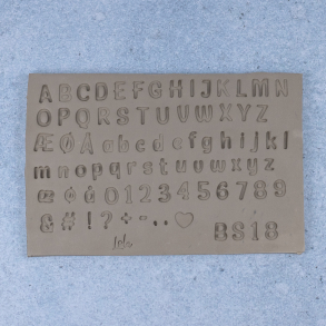 Bogstavstempler nr. 18 