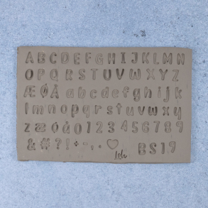 Bogstavstempler nr. 19 