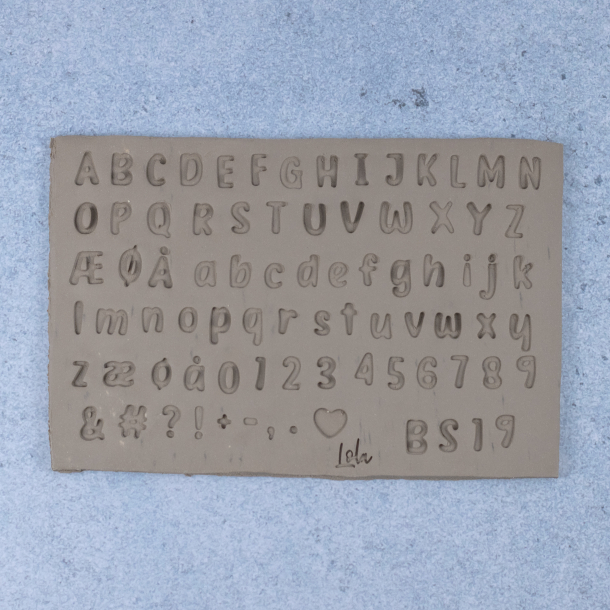 Bogstavstempler nr. 19 - 10mm