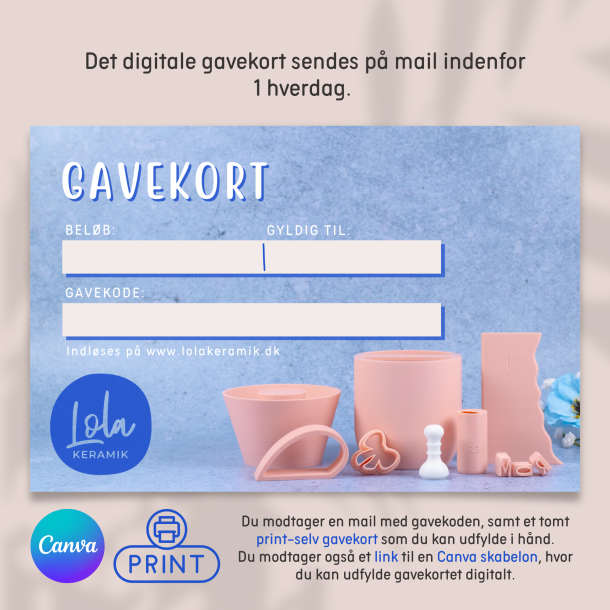 Gavekort - Digital levering