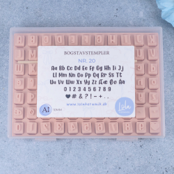 Bogstavstempler nr. 20 - 10mm