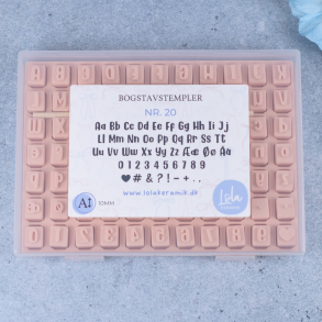 Bogstavstempler nr. 20 - 10mm