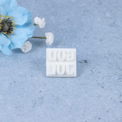 'God jul' tekst stempel - Nr. 6