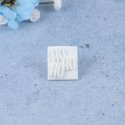 'HO HO HO' tekst stempel