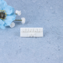 'Gldelig jul' tekst stempel - Nr. 2