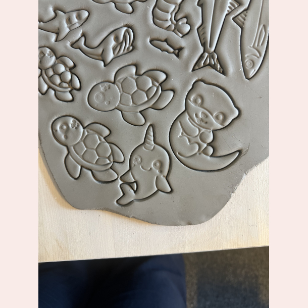 Skildpadde udstikker med prgning