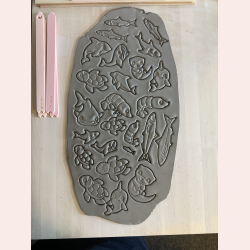 Reje udstikker med prgning - Nr. 2