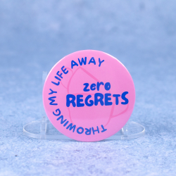 Badge #9 | 'Throwing my life away ZERO regrets'
