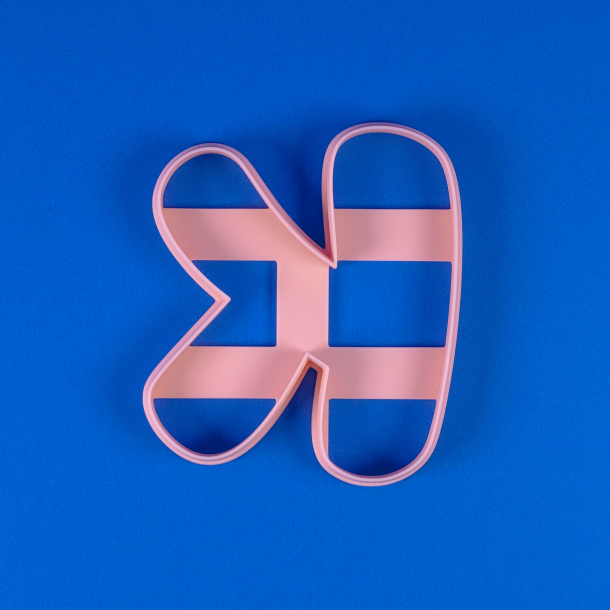 BOBLE | Bogstavudstikker - K