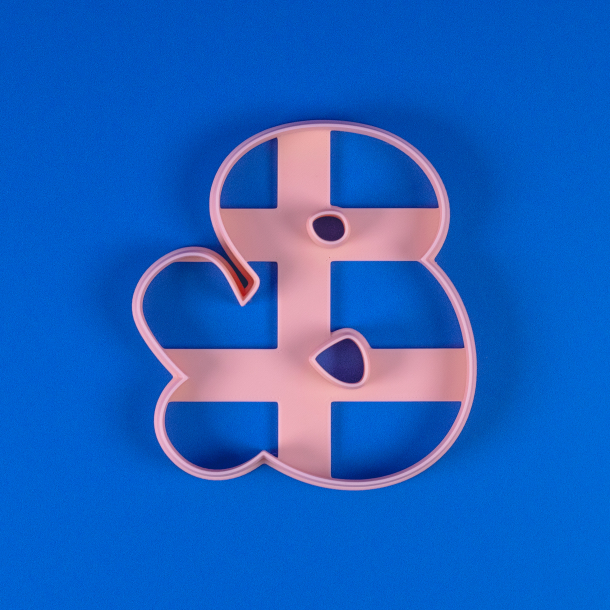 BOBLE | Bogstavudstikker - &amp; (Ampersand)