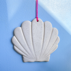 Strandskalle, kammusling udstikker med prgning - Nr. 1