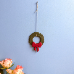 Julekrans og sljfe udstikker st