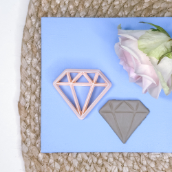 Diamant udstikker med prgning 